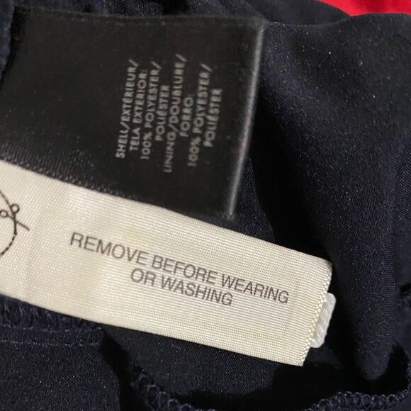 ANN TAYLOR WOMEN’s BLACK PLEATED 3-TIER ELASTICIZED A-LINE SKIRT Sz-XS/S - Picture 5 of 5